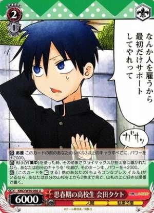 Taketo Aida, Adolescent High School Student