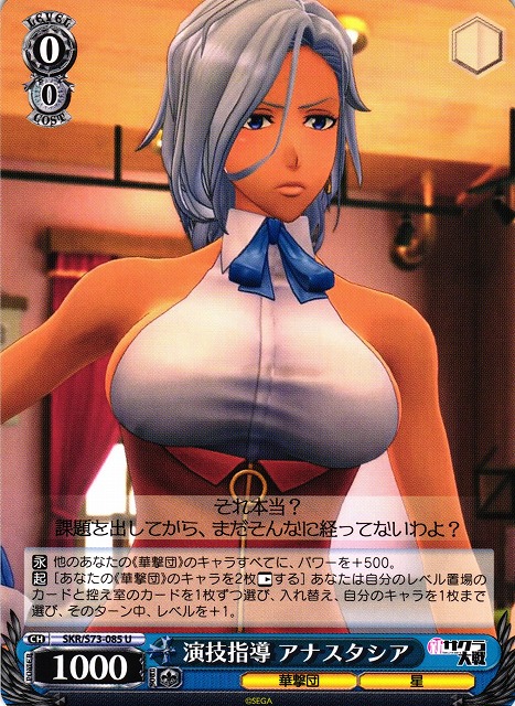 Anastasia, Acting Instructions