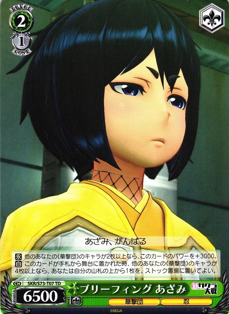 Azami, Briefing