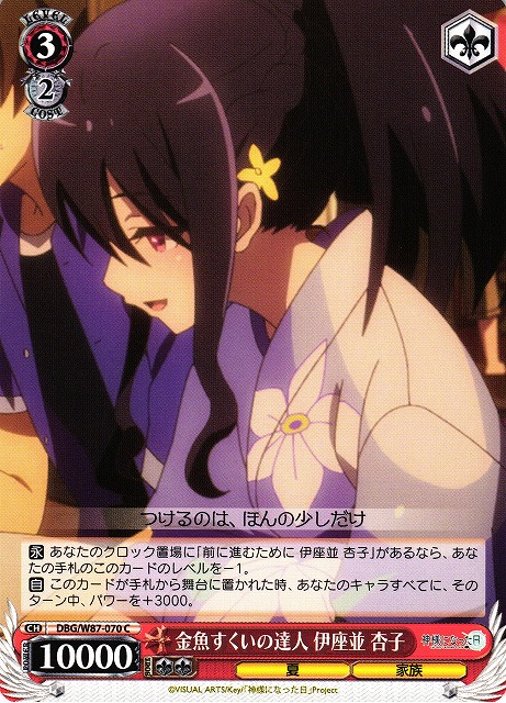 Kyouko Izanami, Goldfish-Scooping Master