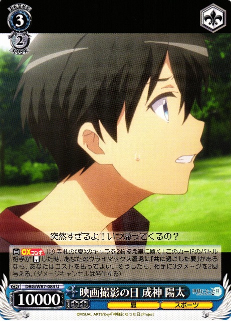 Youta Narukami, Day of Filming