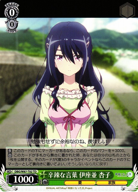 Kyouko Izanami, Spicy Words