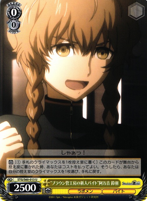 "Part-Time Job at the CRT Workshop" Suzuha Amane