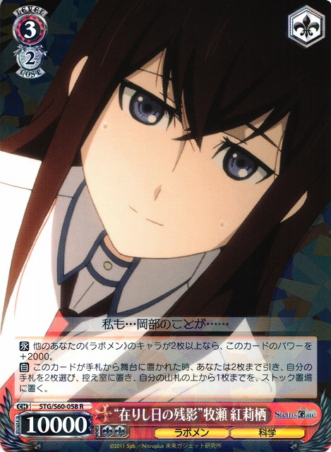 Remnants of Days Past" Kurisu Makise