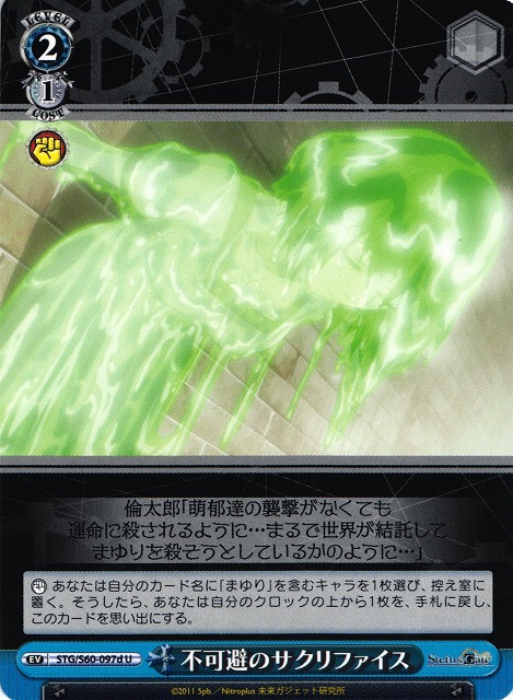 Unavoidable Sacrifice