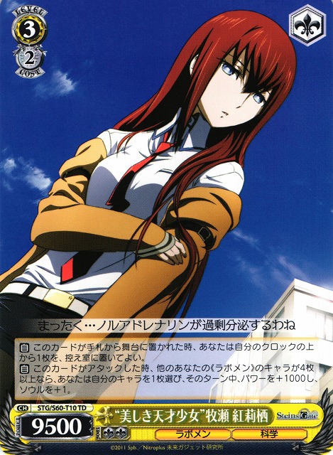 Beautiful Genius Girl Kurisu Makise