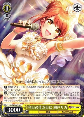 Rika Seto, Today Is a Good Day