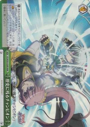 Champion Who Goes Down in History