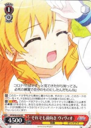 Vivio, Optimistic Regardless