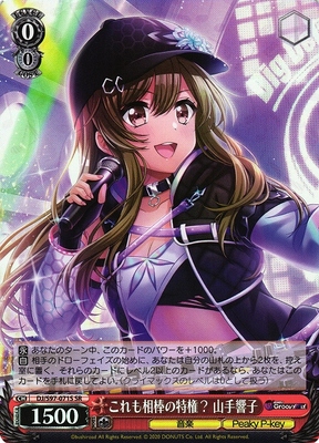 Kyoko Yamate, Privilege of the Partner Too?