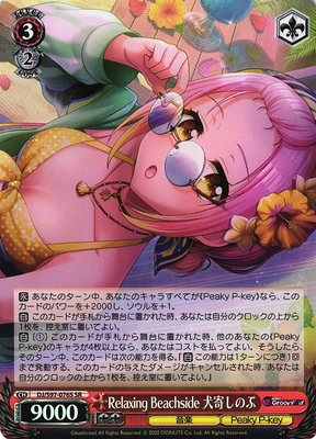 Shinobu Inuyose, Relaxing Beachside