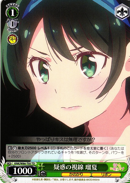 Ruka, Suspicious Gaze