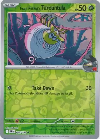 Team Rocket's Tarountula
