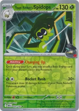 Team Rocket's Spidops