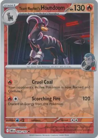 Team Rocket's Houndoom
