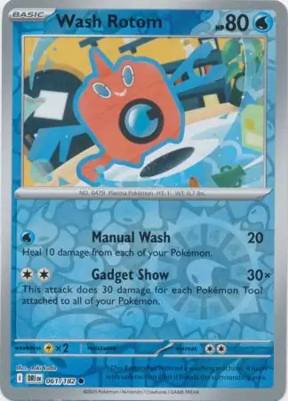 Wash Rotom