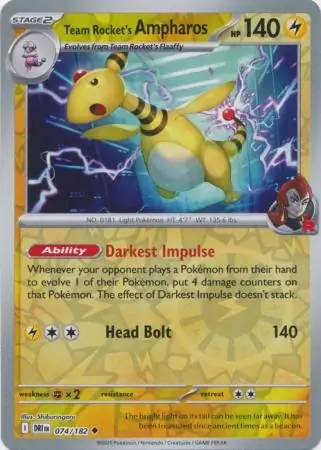 Team Rocket's Ampharos