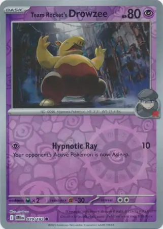 Team Rocket's Drowzee