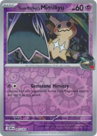 Team Rocket's Mimikyu