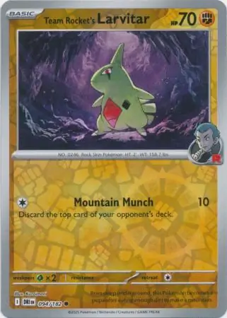 Team Rocket's Larvitar