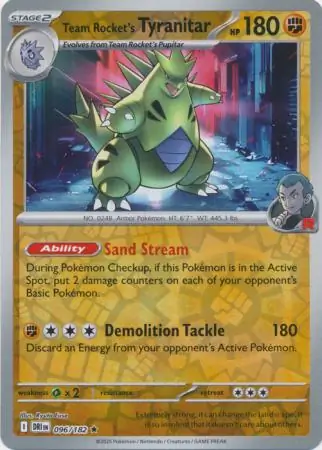 Team Rocket's Tyranitar