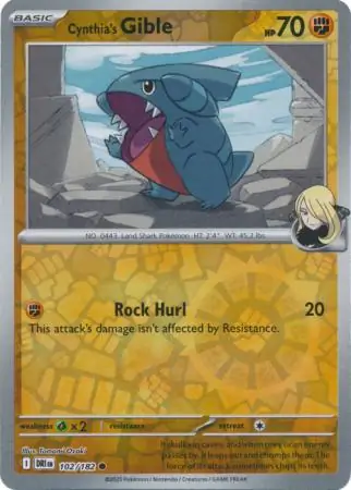 Cynthia's Gible