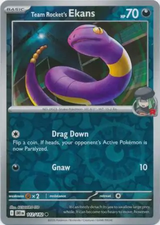 Team Rocket's Ekans