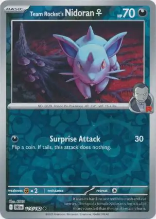 Team Rocket's Nidoran♀