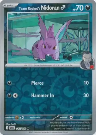 Team Rocket's Nidoran♂