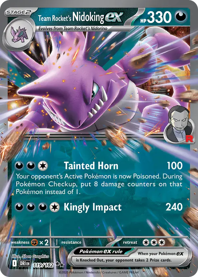 Team Rocket's Nidoking