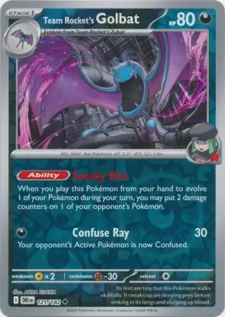 Team Rocket's Golbat