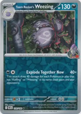 Team Rocket's Weezing
