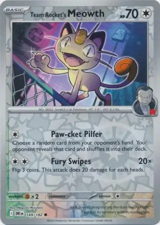 Team Rocket's Meowth