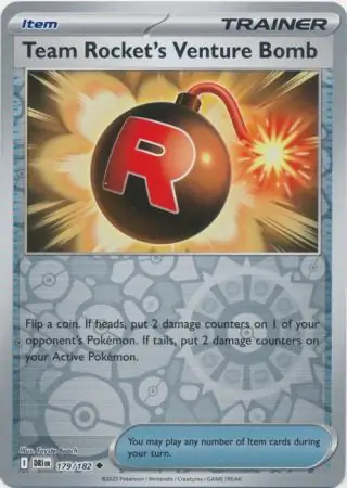Team Rocket's Venture Bomb