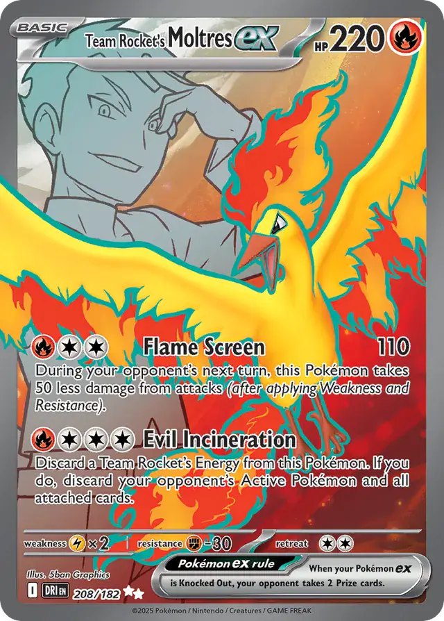 Team Rocket's Moltres