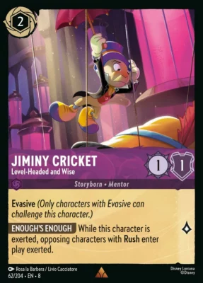 Jiminy Cricket - Conscientious and Wise