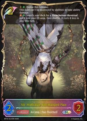 XII. Wolfraud, The Hanged Man