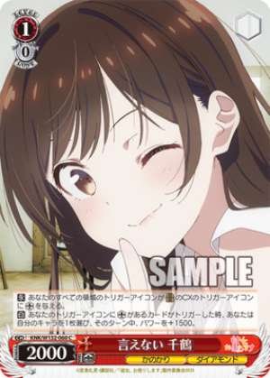 I can't say it, Chizuru