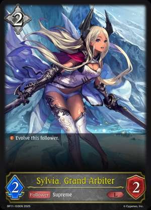 Sylvia, Grand Arbiter