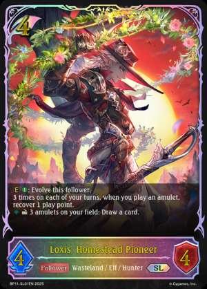 Loxis, Homestead Pioneer