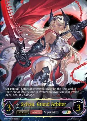 Sylvia, Grand Arbiter