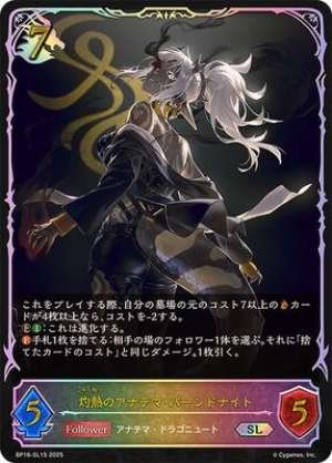 Scorching Anathema Burned Knight