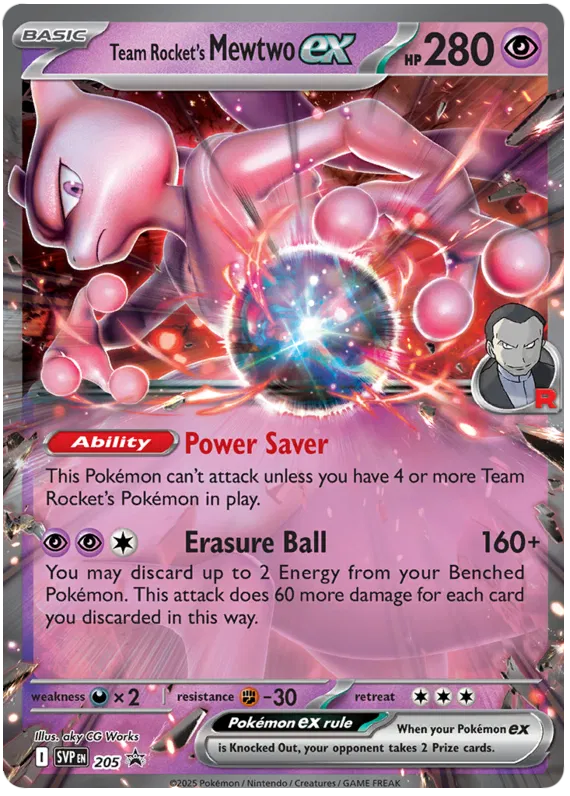 Team Rocket's Mewtwo ex