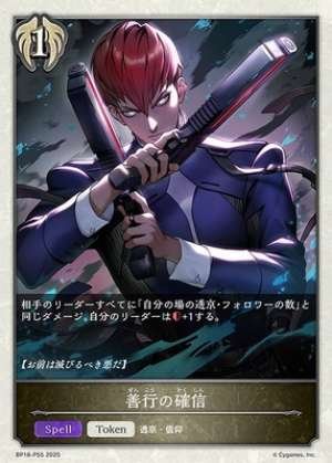 Confidence in good deeds