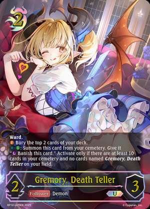 Gremory, Death Teller
