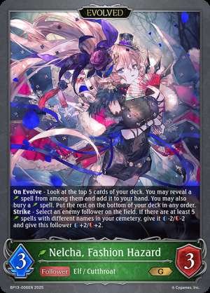 Nelcha, Fashion Hazard