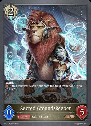 Sacred Groundskeeper