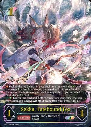 Sekka, Fatebound Fox