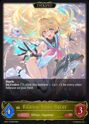 Ralmia, Sonic Racer