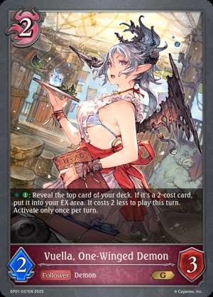 Vuella, One-Winged Demon